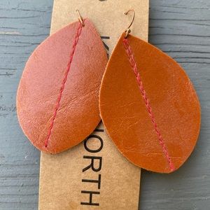 Handmade Leather Earrings